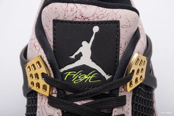 Retro AQ9129-601 Silt (W) Red  4 Jordan Splatter 1005
